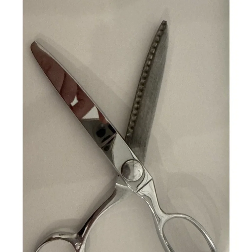 Vintage Wiss Model C Pinking Shears Scissors Made USA Orig.Box Newark New Jersey